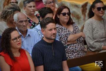 Misa, desfile del ganado y procesión religiosa en el Valle de los Nueve de Telde (Foto Francisco Javier Santana)